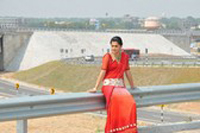 Tapsee in Red Saree Stills